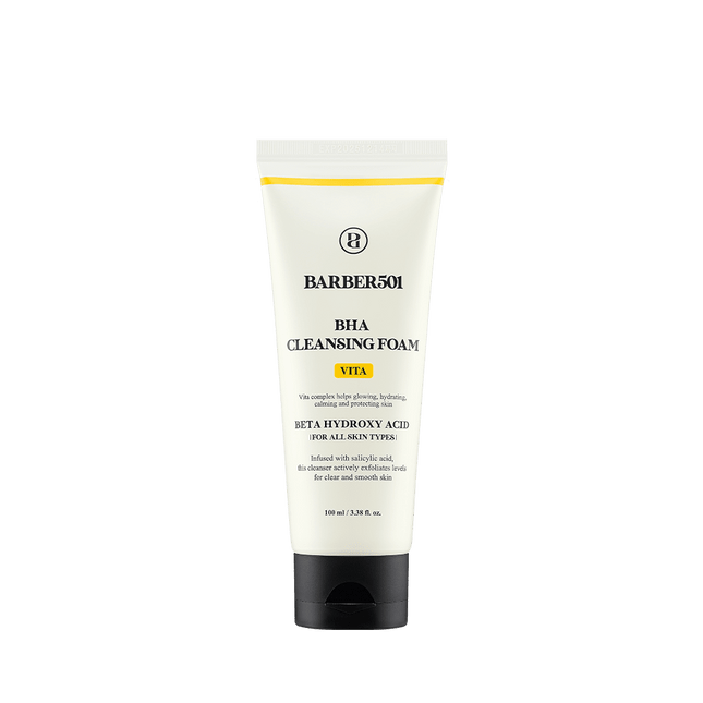 BARBER501 BHA Cleansing Foam 100ml #VITA - Très Elite