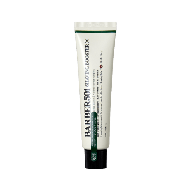 BARBER501 SHAVING BOOSTER Shaving Cream 66ml #CICA(GREEN) - Très Elite