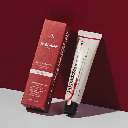 BARBER501 Shaving Booster Balm 66ml Red(Tea Tree) - Très Elite