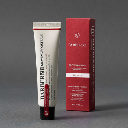 BARBER501 Shaving Booster Balm 66ml Red(Tea Tree) - Très Elite