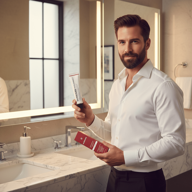 BARBER501 Shaving Booster Balm 66ml Red(Tea Tree) - Très Elite