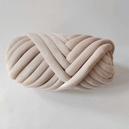 Luxury Crystal Fleece Cotton Yarn: 1KG for Exquisite Hand-Knitting Creations