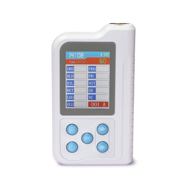 Contec BC401 Handheld Urine Analyzer 11-Parameter Test Strips 100/600