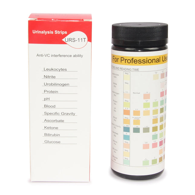 11-T Parameter Urinalysis Reagent Strips 200 Count For Contec BC401