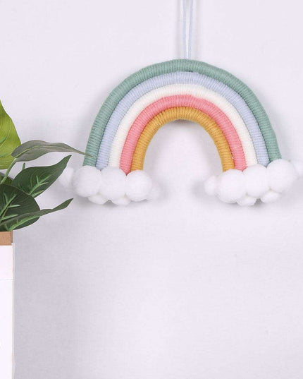 Nordic Holiday Woolen Wall Hangings: Handcrafted Festive Home Decor for Cozy Winter Vibes