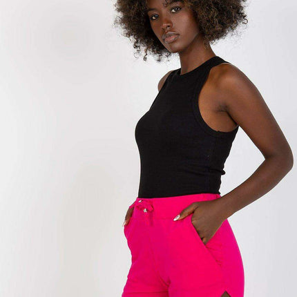 BFG Chic High-Waisted Relaxed Fit Shorts - Très Elite