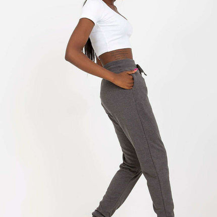 BFG High-Waisted Comfort Sweatpants with Adjustable Elastic Waistband - Très Elite