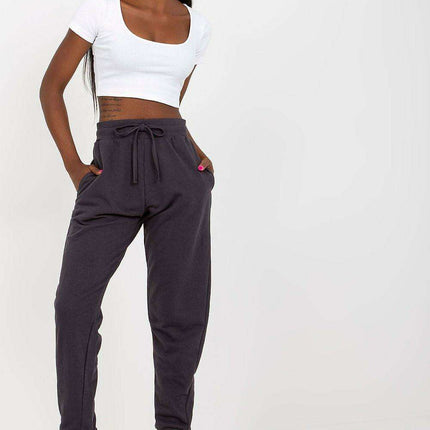 BFG High-Waisted Comfort Sweatpants with Adjustable Elastic Waistband - Très Elite