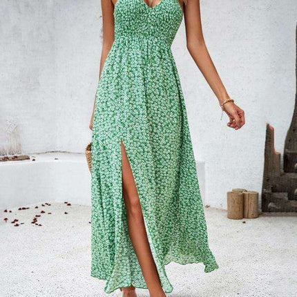 Backless Bohemian Maxi Dress for Women - Stylish and Comfortable - Très Elite