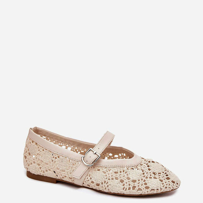 Ballet flats model 214112