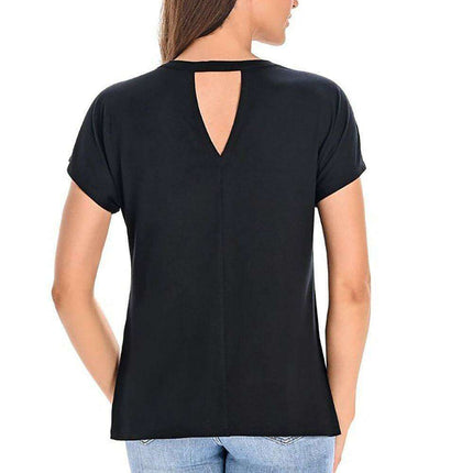 Bamboo Elegance Women's Blouse with Mesh Accents - Très Elite