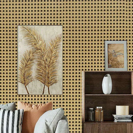 Bamboo Pattern Waterproof Rattan Contact Paper for DIY Furniture Renovation and Cabinet Decor - Très Elite