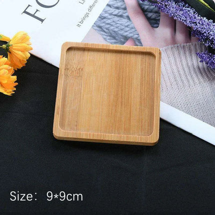 Bamboo Serenity: Chic Bathroom Storage Set with Coaster - Très Elite