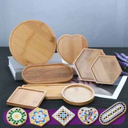 Bamboo Serenity: Chic Bathroom Storage Set with Coaster - Très Elite