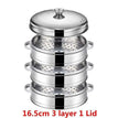 16.5cm 3 layer 1 Lid