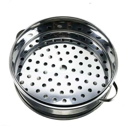 Bamboo Steamer Pot Combo with Stainless Steel Accessories for Ultimate Steaming - Très Elite