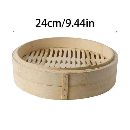 Bamboo Steaming Set for Healthy Cooking and Delicious Dumplings - Très Elite