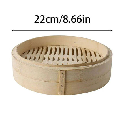 Bamboo Steaming Set for Healthy Cooking and Delicious Dumplings - Très Elite