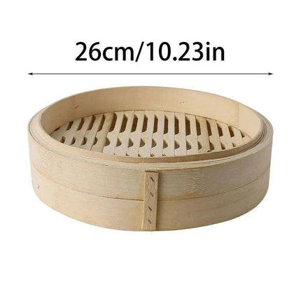 Bamboo Steaming Set for Healthy Cooking and Delicious Dumplings - Très Elite