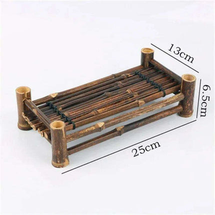 Bamboo Sushi Serving Boat Set - Enhance Your Culinary Presentation - Très Elite