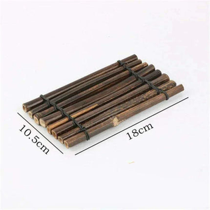 Bamboo Sushi Serving Boat Set - Enhance Your Culinary Presentation - Très Elite