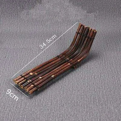 Bamboo Sushi Serving Boat Set - Enhance Your Culinary Presentation - Très Elite