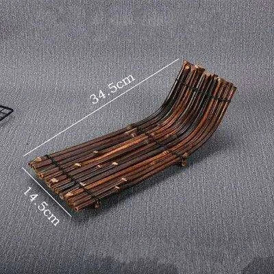 Bamboo Sushi Serving Boat Set - Enhance Your Culinary Presentation - Très Elite