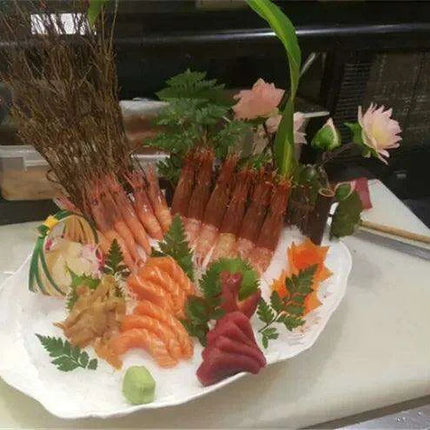 Bamboo Sushi Serving Boat Set - Enhance Your Culinary Presentation - Très Elite