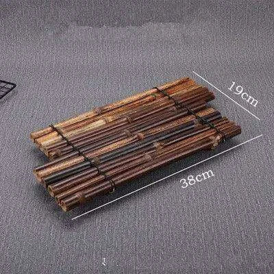 Bamboo Sushi Serving Boat Set - Enhance Your Culinary Presentation - Très Elite