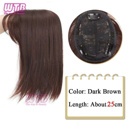 Bangs & Volume: Clip-In Hair Topper for Instant Transformation. Uncategorized bangs-volume-clip-in-hair-topper-for-instant-transformation Beauty & Personal Care›Hair Care›Hair Extensions & Wigs