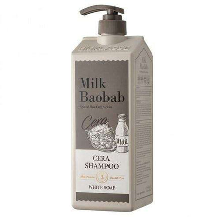 Baobab Ceramide Hair Revitalization & Luxurious White Soap Duo - 1200ml Hydration Set - Très Elite