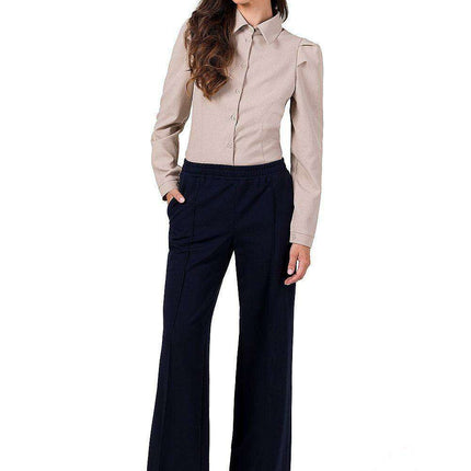 BeWear Women's Chic Cotton Lounge Trousers - Made in Europe