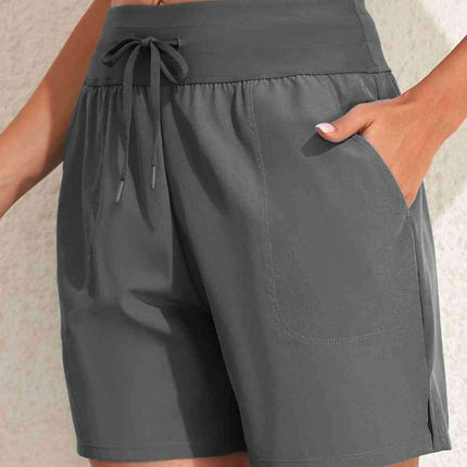 Beach Vibes Functional Swim Shorts with Pockets - Très Elite