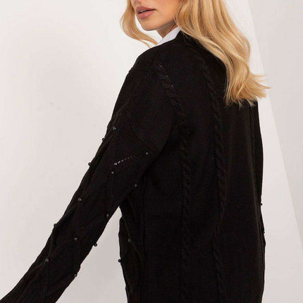 Beaded Charm Cardigan - Très Elite