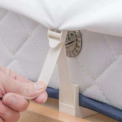 Bedding Clip Set - Adjustable Fasteners for a Tidy Bed Transformation - Très Elite
