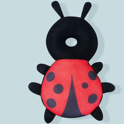 Bee-Themed Toddler Safety Backpack with Adjustable Headguard for Safe Adventures