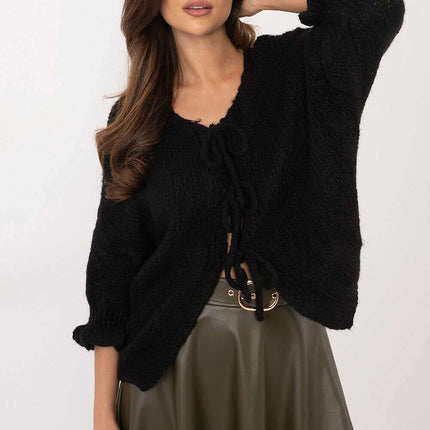 Beige Cardigan 200499 Women Lightweight Casual Sweater - Très Elite