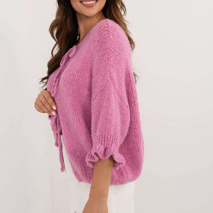Beige Cardigan 200499 Women Lightweight Casual Sweater - Très Elite