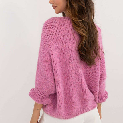 Beige Cardigan 200499 Women Lightweight Casual Sweater - Très Elite