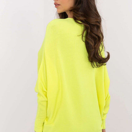 Beige Oversized Jumper 203809 Viscose Blend Sweater - Très Elite