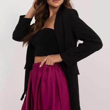 Beige Short Skirt Model 201776 Mini Bomber Style Chic - Très Elite