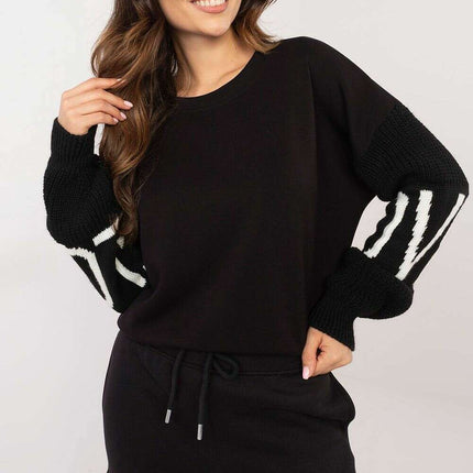 Beige Sweatshirt Model 202844 For Women Casual Wear