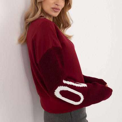 Beige Sweatshirt Model 202844 For Women Casual Wear - Très Elite