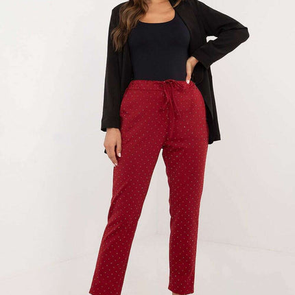 Beige Tracksuit Trousers Model 201859 Elegant Everyday Wear