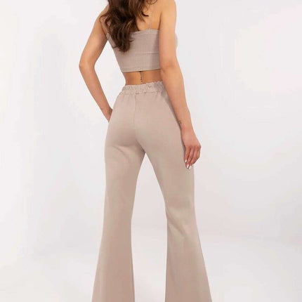 Beige Tracksuit Trousers Model 210961 for Women Versatile - Très Elite