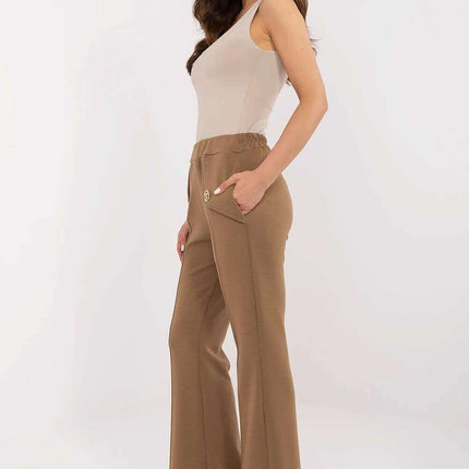 Beige Tracksuit Trousers Model 210961 for Women Versatile - Très Elite