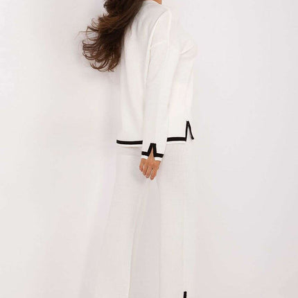 Beige Women Sweater Set 216697 With Coordinating Pants - Très Elite