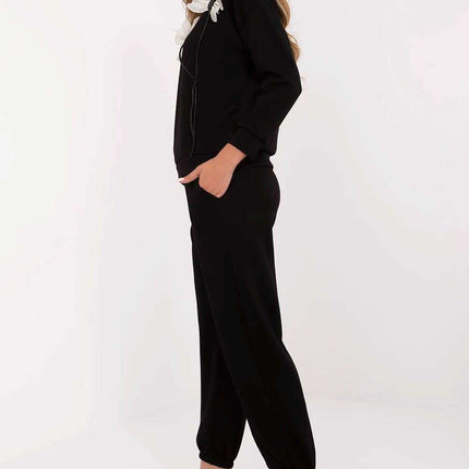 Beige Womens Cozy Hoodie And Pants Set 209689 Everyday - Très Elite