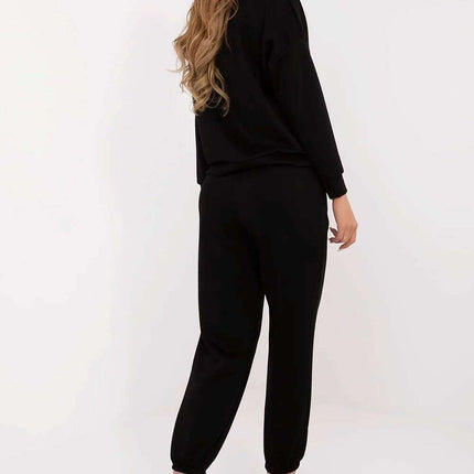 Beige Womens Cozy Hoodie And Pants Set 209689 Everyday - Très Elite
