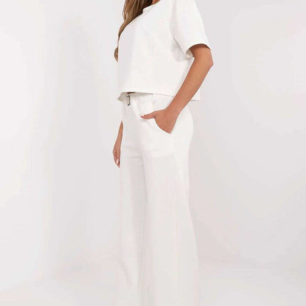 Beige Womens Set 209497 Elegant Everyday Workwear Chic - Très Elite